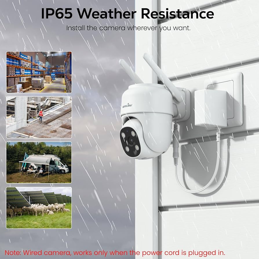 Amazon.com : wansview 4G LTE Cellular Security Camera